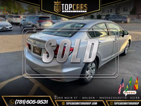 2014 HONDA CIVIC SEDAN 4-CYL, I-VTEC, 1.8 LITER LX SEDAN 4D