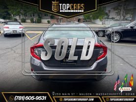 2017 HONDA CIVIC SEDAN 4-CYL, PZEV, 2.0L LX SEDAN 4D