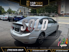 2014 HONDA CIVIC SEDAN 4-CYL, I-VTEC, 1.8 LITER EX SEDAN 4D