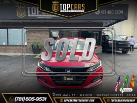 2018 HONDA ACCORD SEDAN 4-CYL, I-VTEC, TURBO, 1.5 LITER SPORT SEDAN 4D