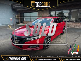 2018 HONDA ACCORD SEDAN 4-CYL, I-VTEC, TURBO, 1.5 LITER SPORT SEDAN 4D