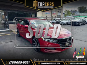 2018 HONDA ACCORD SEDAN 4-CYL, I-VTEC, TURBO, 1.5 LITER SPORT SEDAN 4D