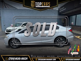 2014 HONDA CIVIC SEDAN 4-CYL, I-VTEC, 1.8 LITER EX SEDAN 4D