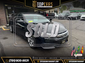 2016 HONDA CIVIC SEDAN 4-CYL, I-VTEC, 2.0 LITER LX SEDAN 4D