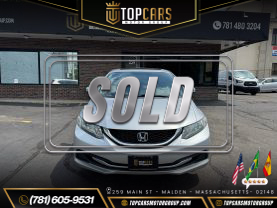 2014 HONDA CIVIC SEDAN 4-CYL, I-VTEC, 1.8 LITER EX SEDAN 4D