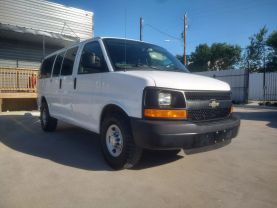 2015 CHEVROLET EXPRESS 2500 PASSENGER VAN V8, FLEX FUEL, 4.8 LITER LS VAN 3D at Motors On Wheels - used car dealership in Houston, Texas.