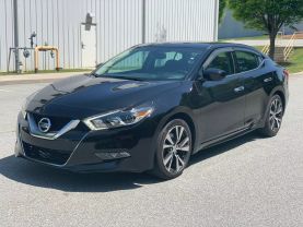 2017 NISSAN MAXIMA SEDAN BLACK AUTOMATIC - Auto Solutions of Greensboro LLC, NC, 36.05701, -79.84368