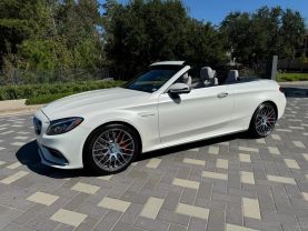 2018 MERCEDES-BENZ MERCEDES-AMG C-CLASS CONVERTIBLE V8, TWIN TURBO, 4.0 LITER C 63 S AMG CABRIOLET 2D