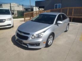 2015 CHEVROLET CRUZE SEDAN 4-CYL, ECOTEC, 1.4T 1LT SEDAN 4D at Motors On Wheels - used car dealership in Houston, Texas.