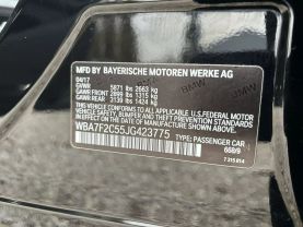 2018 BMW 7 SERIES SEDAN V8, TWIN TURBO, 4.4L 750I XDRIVE SEDAN 4D at T&T Repairables - used car dealership in Spencer, Indiana.
