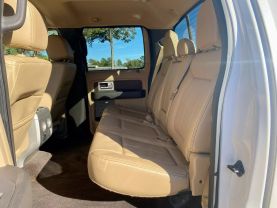 2014 FORD F150 SUPERCREW CAB PICKUP V8, FLEX FUEL, 5.0 LITER LARIAT PICKUP 4D 5 1/2 FT