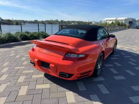 2008 PORSCHE 911 CONVERTIBLE 6-CYL, TURBO, 3.6 LITER TURBO CABRIOLET 2D