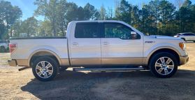 2014 FORD F150 SUPERCREW CAB PICKUP V8, FLEX FUEL, 5.0 LITER LARIAT PICKUP 4D 5 1/2 FT