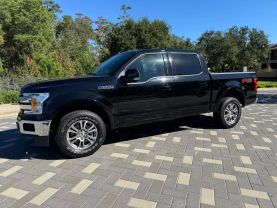 2019 FORD F150 SUPERCREW CAB PICKUP V8, FLEX FUEL, 5.0 LITER KING RANCH PICKUP 4D 5 1/2 FT