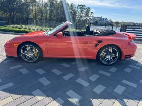 2008 PORSCHE 911 CONVERTIBLE 6-CYL, TURBO, 3.6 LITER TURBO CABRIOLET 2D