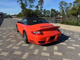 2008 PORSCHE 911 CONVERTIBLE 6-CYL, TURBO, 3.6 LITER TURBO CABRIOLET 2D
