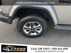 2019 JEEP WRANGLER UNLIMITED SUV V6, VVT, 3.6 LITER SAHARA SPORT UTILITY 4D