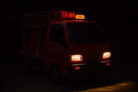 1992 SUBARU SAMBAR TRUCK EN07 FIRE TRUCK