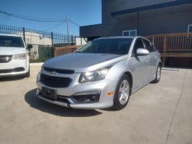 2015 CHEVROLET CRUZE SEDAN 4-CYL, ECOTEC, 1.4T 1LT SEDAN 4D at Motors On Wheels - used car dealership in Houston, Texas.