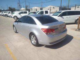 2015 CHEVROLET CRUZE SEDAN 4-CYL, ECOTEC, 1.4T 1LT SEDAN 4D at Motors On Wheels - used car dealership in Houston, Texas.