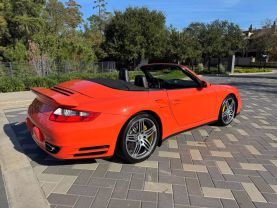 2008 PORSCHE 911 CONVERTIBLE 6-CYL, TURBO, 3.6 LITER TURBO CABRIOLET 2D