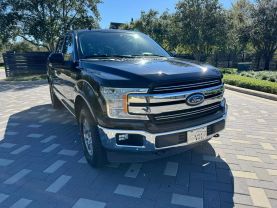 2019 FORD F150 SUPERCREW CAB PICKUP V8, FLEX FUEL, 5.0 LITER KING RANCH PICKUP 4D 5 1/2 FT