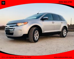 2012 FORD EDGE SUV V6, 3.5 LITER SEL SPORT UTILITY 4D