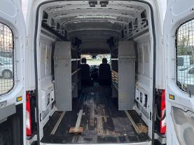 2016 FORD TRANSIT 250 VAN VAN V6, FLEX FUEL, 3.7 LITER EXTENDED LENGTH HIGH ROOF W/SLIDING SIDE DOOR W/LWB VAN 3D at Motors On Wheels - used car dealership in Houston, Texas.