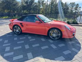 2008 PORSCHE 911 CONVERTIBLE 6-CYL, TURBO, 3.6 LITER TURBO CABRIOLET 2D