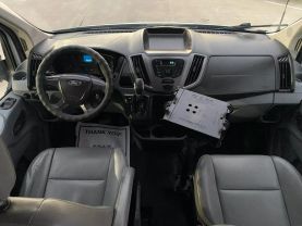 2016 FORD TRANSIT 250 VAN VAN V6, FLEX FUEL, 3.7 LITER EXTENDED LENGTH HIGH ROOF W/SLIDING SIDE DOOR W/LWB VAN 3D at Motors On Wheels - used car dealership in Houston, Texas.