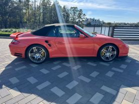 2008 PORSCHE 911 CONVERTIBLE 6-CYL, TURBO, 3.6 LITER TURBO CABRIOLET 2D