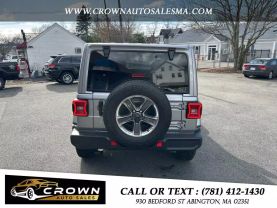 2019 JEEP WRANGLER UNLIMITED SUV V6, VVT, 3.6 LITER SAHARA SPORT UTILITY 4D