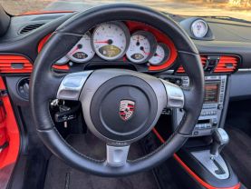 2008 PORSCHE 911 CONVERTIBLE 6-CYL, TURBO, 3.6 LITER TURBO CABRIOLET 2D