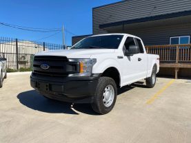 2019 FORD F150 SUPER CAB PICKUP V8, FLEX FUEL, 5.0 LITER XL PICKUP 4D 8 FT at Motors On Wheels - used car dealership in Houston, Texas.