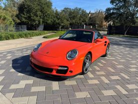 2008 PORSCHE 911 CONVERTIBLE 6-CYL, TURBO, 3.6 LITER TURBO CABRIOLET 2D