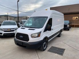 2016 FORD TRANSIT 250 VAN VAN V6, FLEX FUEL, 3.7 LITER EXTENDED LENGTH HIGH ROOF W/SLIDING SIDE DOOR W/LWB VAN 3D at Motors On Wheels - used car dealership in Houston, Texas.