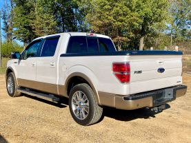 2014 FORD F150 SUPERCREW CAB PICKUP V8, FLEX FUEL, 5.0 LITER LARIAT PICKUP 4D 5 1/2 FT