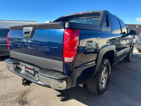 2005 CHEVROLET AVALANCHE 1500 SUV V8, FFV, 5.3 LITER LS SPORT UTILITY PICKUP 4D 5 1/4 FT