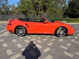 2008 PORSCHE 911 CONVERTIBLE 6-CYL, TURBO, 3.6 LITER TURBO CABRIOLET 2D