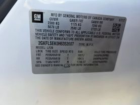 2017 GMC TERRAIN SUV 4-CYL, 2.4 LITER SLE-1 SPORT UTILITY 4D