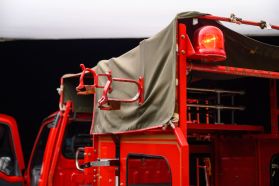 1992 SUBARU SAMBAR TRUCK EN07 FIRE TRUCK