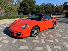 2008 PORSCHE 911 CONVERTIBLE 6-CYL, TURBO, 3.6 LITER TURBO CABRIOLET 2D