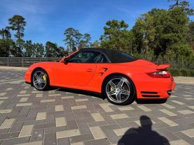 2008 PORSCHE 911 CONVERTIBLE 6-CYL, TURBO, 3.6 LITER TURBO CABRIOLET 2D