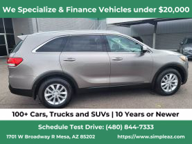 2018 KIA SORENTO SUV 4-CYL, GDI, 2.4 LITER LX SPORT UTILITY 4D