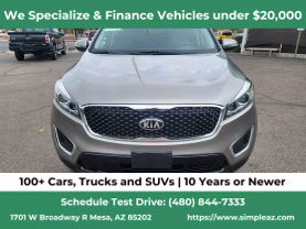 2018 KIA SORENTO SUV 4-CYL, GDI, 2.4 LITER LX SPORT UTILITY 4D