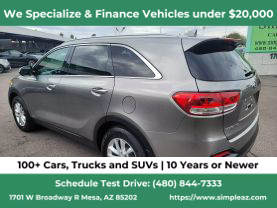 2018 KIA SORENTO SUV 4-CYL, GDI, 2.4 LITER LX SPORT UTILITY 4D
