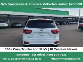 2019 KIA SORENTO SUV V6, GDI, 3.3 LITER LX SPORT UTILITY 4D