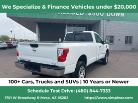 2017 NISSAN TITAN XD SINGLE CAB PICKUP V8, TURBO DIESEL, 5.0L SV PICKUP 2D 8 FT