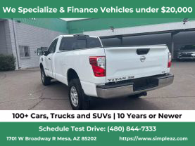 2017 NISSAN TITAN XD SINGLE CAB PICKUP V8, TURBO DIESEL, 5.0L SV PICKUP 2D 8 FT
