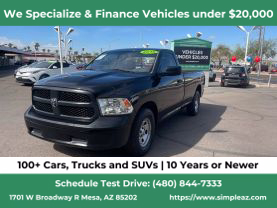 2016 RAM 1500 REGULAR CAB PICKUP V8, HEMI, 5.7 LITER TRADESMAN PICKUP 2D 8 FT